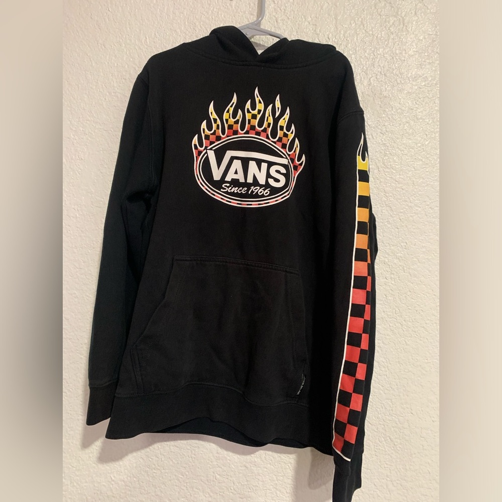 Vans Off The Wall Pullover Hoodie Size Small S 8 - … - Picture 6 of 7